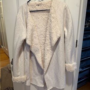 UGG Soft Cream Fleece Robe